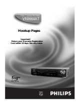 Philips VRB664AT User guide