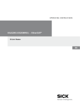 SICK IOLG2EC-03208R01 EtherCAT Operating instructions