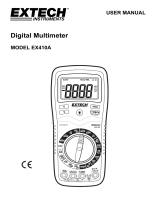 Extech Instruments EX410A User manual