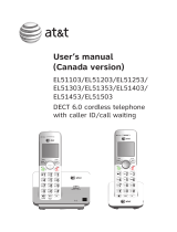 AT&T EL51103 User manual