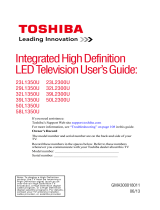 Toshiba 39L1350U1 User manual