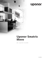 Uponor Smatrix Move Quick start guide