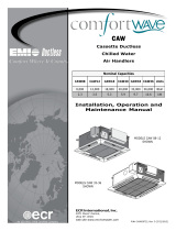 EMI ComfortWave, Ceiling Cassette Fan Coil Installation & Operation Manual