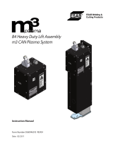 ESAB M3® Plasma B4 Heavy Duty Lift Assembly m3 CAN Plasma System User manual