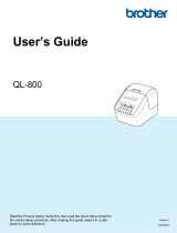 Brother QL800 User manual