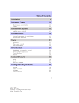 Ford 2005 GT Owner's manual