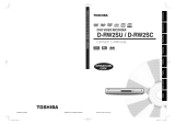 Toshiba D-RW2SU Owner's manual