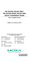 Moxa TN-5500A Series Quick setup guide