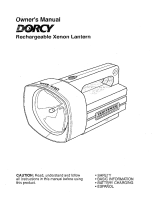 Dorcy 93198 Owner's manual