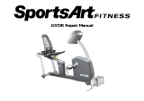 SportsArt Fitness G572R User manual
