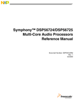 NXP DSP56725 Reference guide