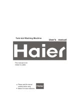 Haier HWM110-23BS User manual