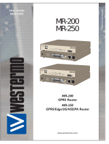 Westermo MR-250 User guide