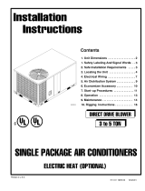 ICP PAMC48HC Installation guide