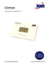 Ion Science Corvus fixed IAQ monitor User manual