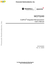 NXP MCF524X Reference guide