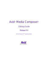 Avid Media Composer 9.0 Windows NT User guide