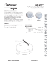 Legrand HB300C-B Installation guide
