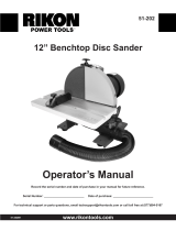 Rikon Power Tools 51-202 User manual