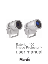 Martin Exterior 400 Image Projector User manual
