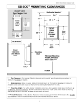 Seisco RA18 Installation guide