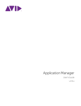 Avid ApplicationApplication Manager 2.5.x