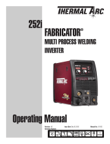 ESAB 252i® FABRICATOR User manual
