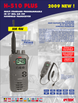 INTEK H-510 PLUS Owner's manual