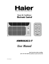 Haier HWR06XC3-T Owner's manual