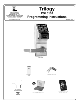 Alarm Lock PDL6100 Programming Instructions Manual