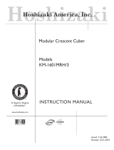 Hoshizaki American, Inc. KM-1601MRH3 Installation guide