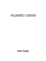 Huawei Ascend X Owner's manual