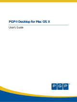 PGP Desktop 10.0.3 Macintosh Operating instructions