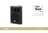 The box PA302 Fullrange-System User manual