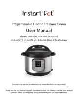 Instant Pot Programmable Electric Pressure Cooker User manual