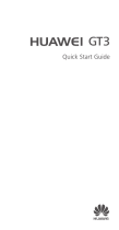 Huawei GT3 Quick start guide