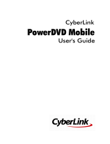 CyberLink PowerDVD Mobile 3.0 User manual