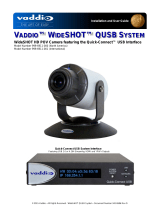 VADDIO WideSHOT 999-6911-001 Installation and User Manual