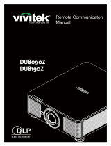 Vivitek DU8090Z User manual