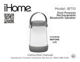 iHome iBT10 User manual
