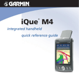 Garmin iQue Series iQue M4 User manual