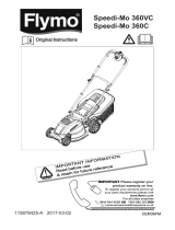 Flymo Speedi-Mo 360C Owner's manual