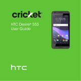 HTC Desire 555 Cricket Wireless User manual