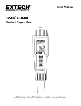 Extech Instruments DO600 User manual