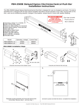 Gianni Industries PBH-350DE Installation guide