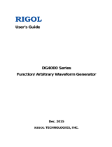 Rigol DG4162 User manual