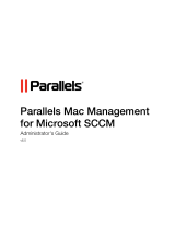 Parallels Mac Mac Management for Microsoft SCCM 6.0 User guide