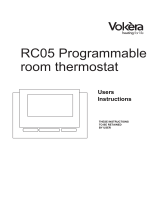 VOKERA RCO5 for Compact HE User manual
