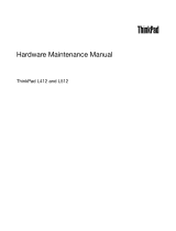 Lenovo THINKPAD L412 Hardware Maintenance Manual