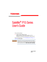 Toshiba P15-S470 User guide
